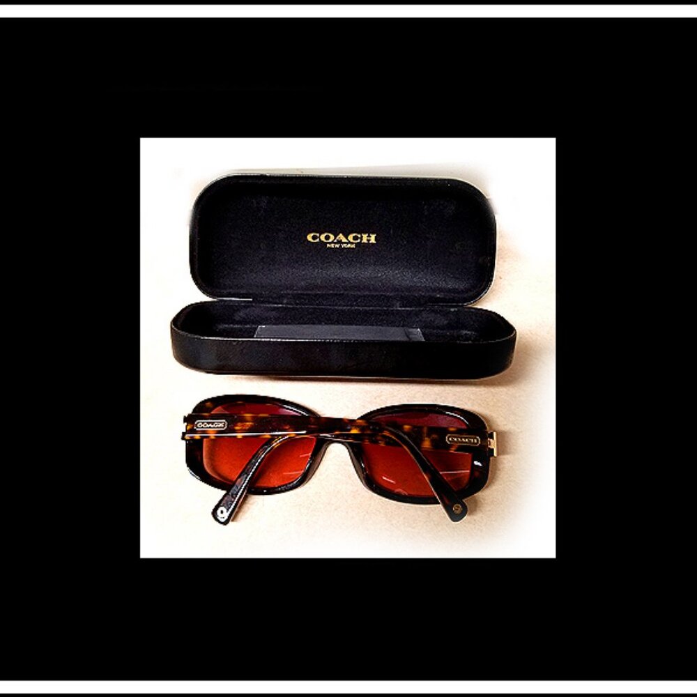 Rare & Unique Unisex Authentic Coach Sunglasses - Picture 4 of 9